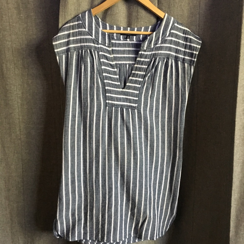 Madewell Beach Cover-Up XS chambray